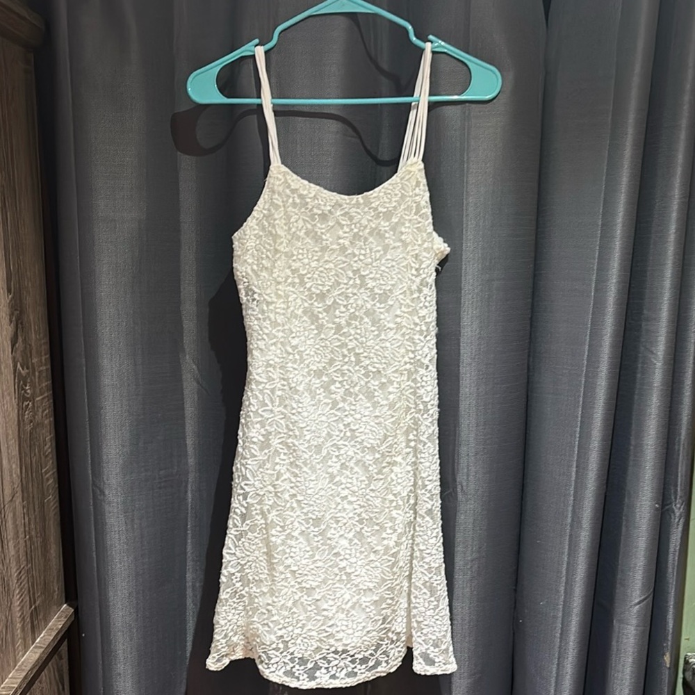 New Look White Lace Dress